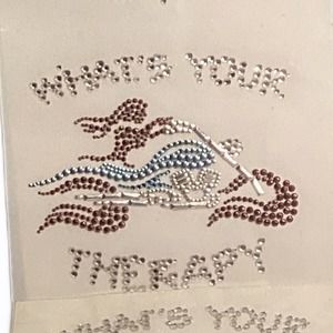 Swarovski Crystal And Rhinestone Heat Transfers - What's Your Therapy